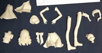 夢のカグツチノ公国 ラ・ピュセル プリエ&キュロット 2体セット ガレージキット セイバー・ブライド (Fate/EXTRA CCC) / ガレージキット（夢の